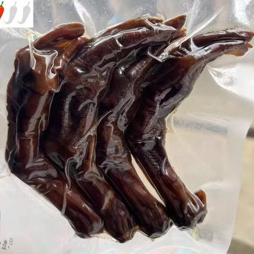 湖南邵阳特产腊鸭掌包