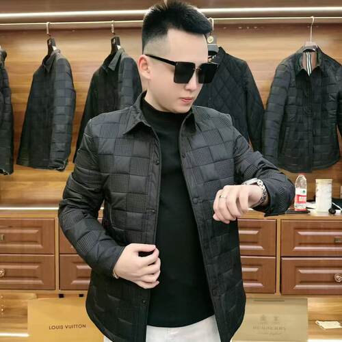 【现货】1363男士棉服夹克二棉百搭时尚欧货休闲简约春季新品