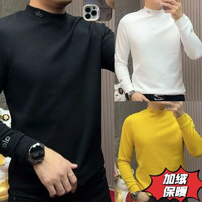 男士新款长袖T恤高端休闲时尚
