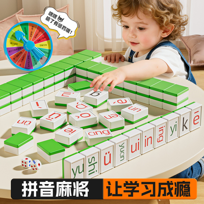 儿童拼音识字早教益智认知卡玩具