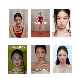 jennie韩国明星时尚潮流人物海报女装店摄影工作室咖啡店拍照道具