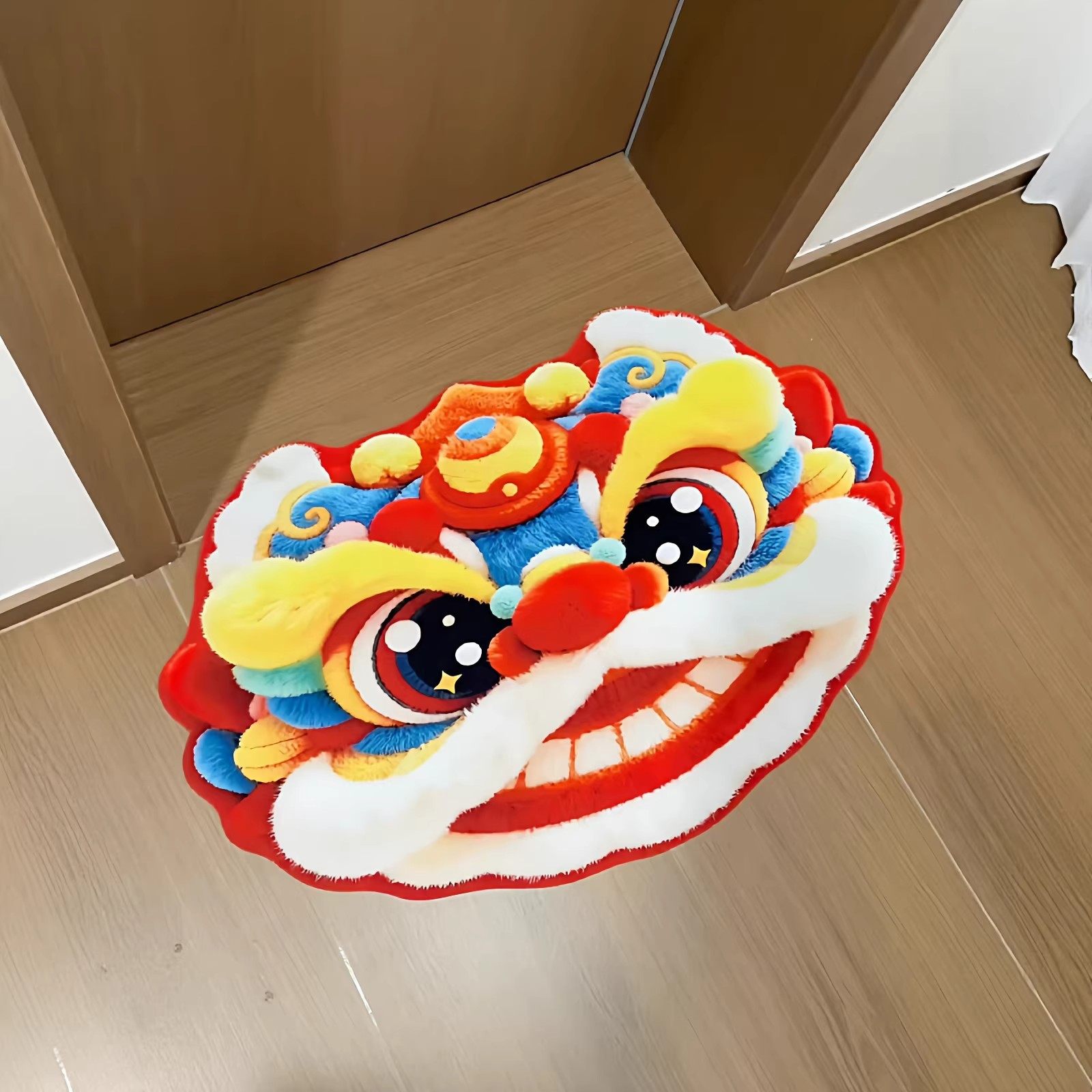 卫生间吸水防滑垫子新年装饰