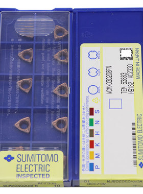 日本住友U钻刀片 WCMX030208FN 040208 WCMT050308 06T308 ACZ330