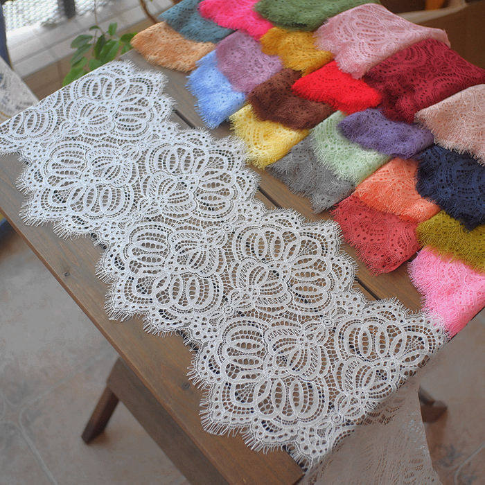 3米长 30厘米宽 42色睫毛蕾丝花边布料 手工服装花边装饰辅料蕾丝,居家布艺,花边,淘宝优惠券,粉丝福利购,淘宝优惠卷