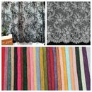 裙子布料装 睫毛蕾丝网纱面料服装 饰窗帘花边布料 1.5米宽 3米长