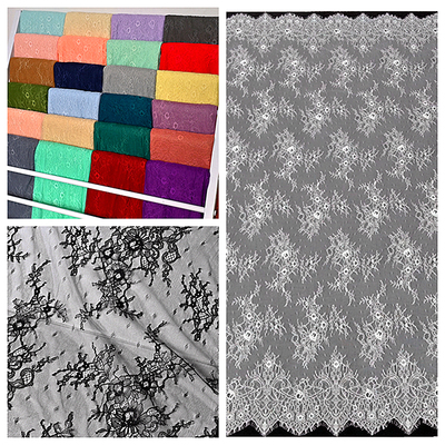 3米长 1.5米宽 优质欧式睫毛蕾丝布料服装婚纱礼服面料背景布装饰