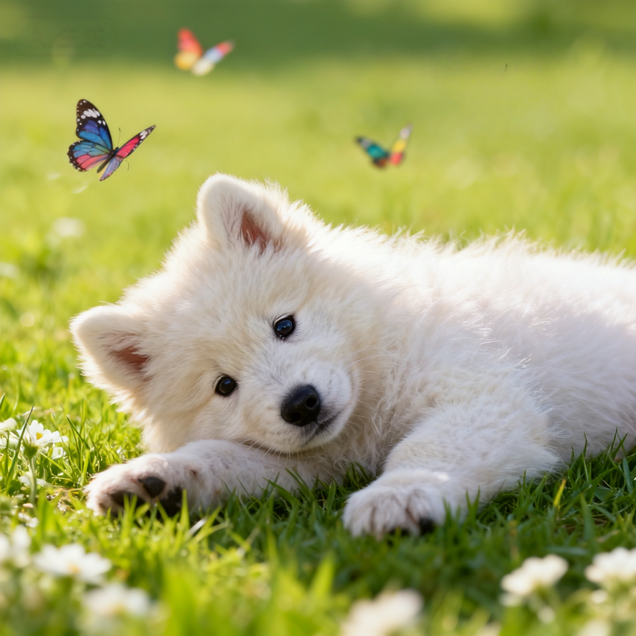 萨摩耶幼犬活体大骨架幼崽聪明