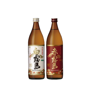 白雾岛本格甘薯烧酒900ml赤雾岛本格+甘薯烧酒900ml两瓶组合装