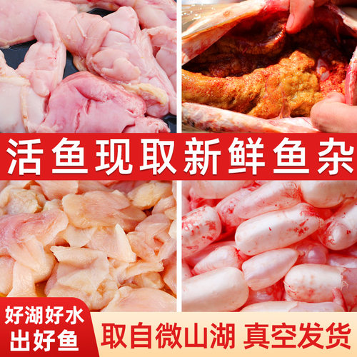 【活鱼现取】鱼杂鱼籽鱼泡新鲜