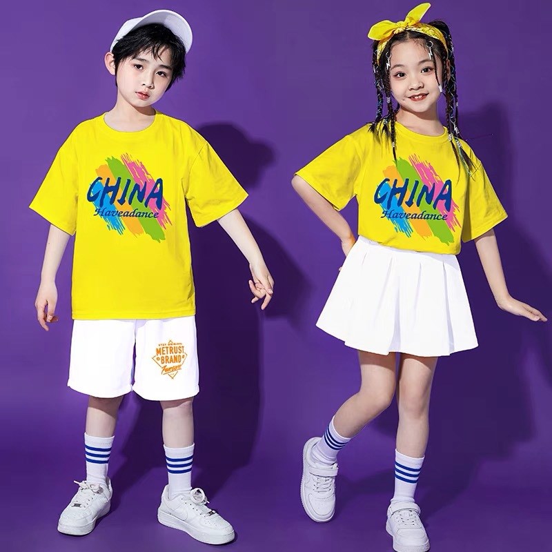 六一儿童啦啦队演出服幼儿园舞蹈合唱服小学生运动会拉拉操表演服