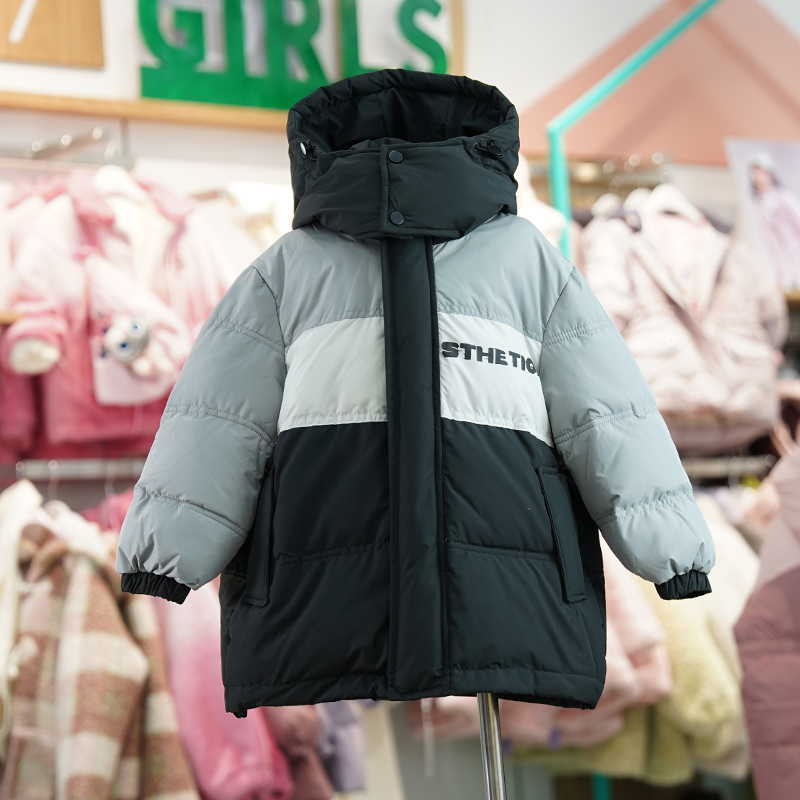 优构良品儿童羽绒服中大童外套