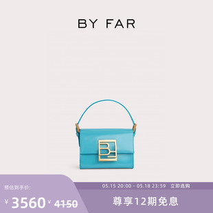 手袋手提小方包 礼物 FAR Fran半漆皮牛皮革设计感时尚