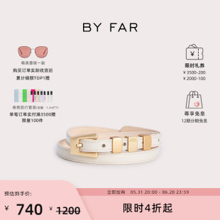 Vic漆皮腰带设计感细腰带女式 时尚 FAR 腰带