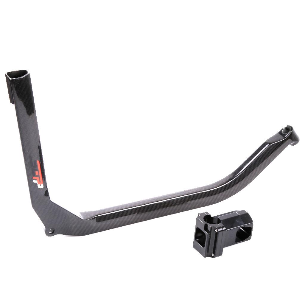 新品劲战 BWSX踏板车碳纤维车身加强杆超轻超强度加固杆