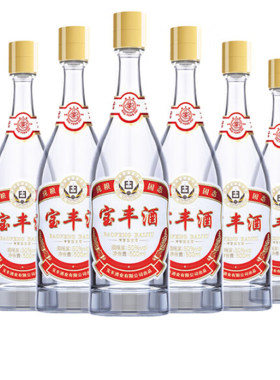 宝丰酒金标50度清香型白酒纯粮酒