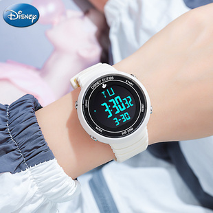 迪士尼手表女款学生初中女生高中2023新款儿童运动电子中学生机械