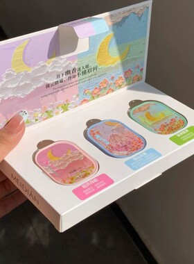 固体香膏礼盒套装女士专用持久留香淡香便携清新淡雅固体香水礼物