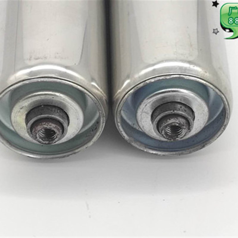 无动力滚轴流水线滚轮输送带托z辊镀锌链轮滚筒不锈钢辊筒直径38