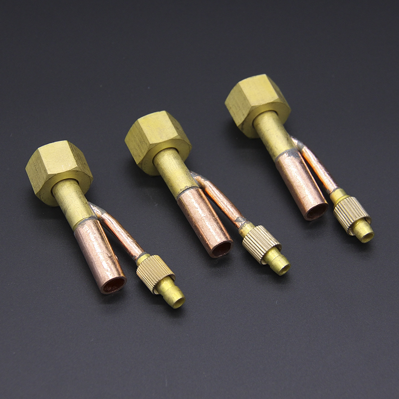 -150A氩弧焊枪气电一体式分体式上下前后电缆螺母接头焊枪配件