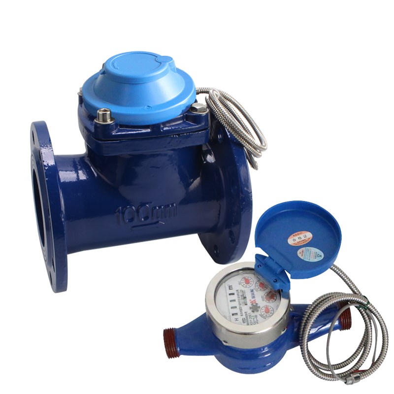 宁波埃美柯远传水表智能二次显示干簧管干式发讯脉冲PLC远程抄表