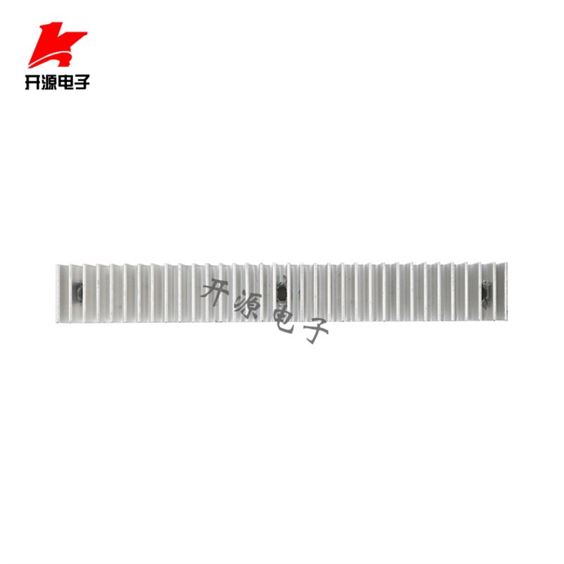 散热器散热片3个M3孔 无脚 铝制  散热块90*15*10mm