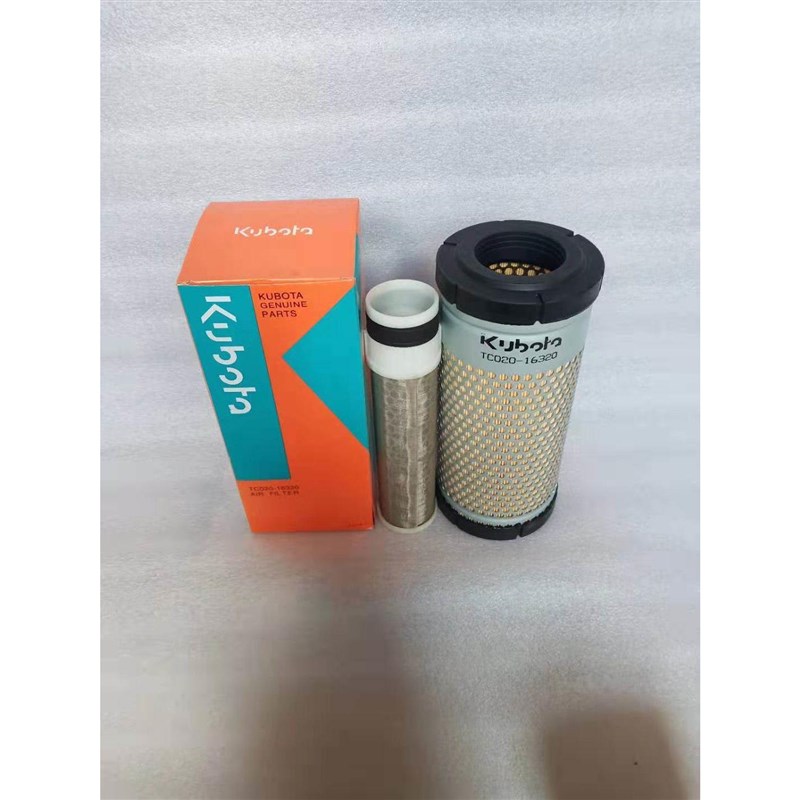 久保田挖掘机U30/35/J315/135KX挖掘机空气滤芯TC020-16320 空滤