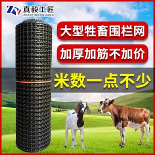 鸡笼子超厚土工格栅推荐家用菜园抗晒黑色养鸡围栏网果园鱼塘漏粪