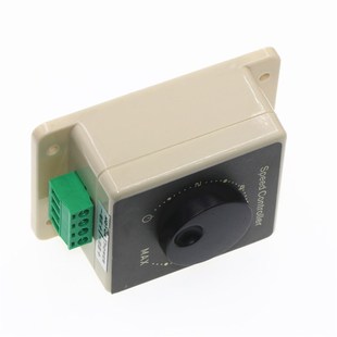 PWM直流电机马达调速器12V24V36V48V20A大功率直流控制器防水