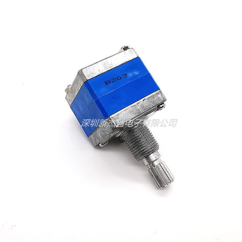 天逸A503 B203音量双联电位器A50K A20K B20K发烧级AD66A花轴20MM