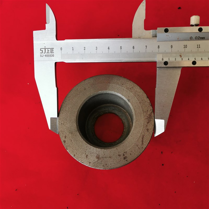 托辊翻边89轴承座205不锈钢瓦盒尼龙密封204冲压闷头生铁托辊瓦盒
