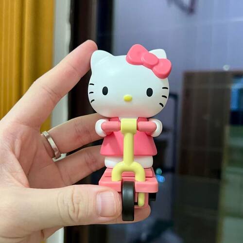 kt滑板车玩具桌面摆件
