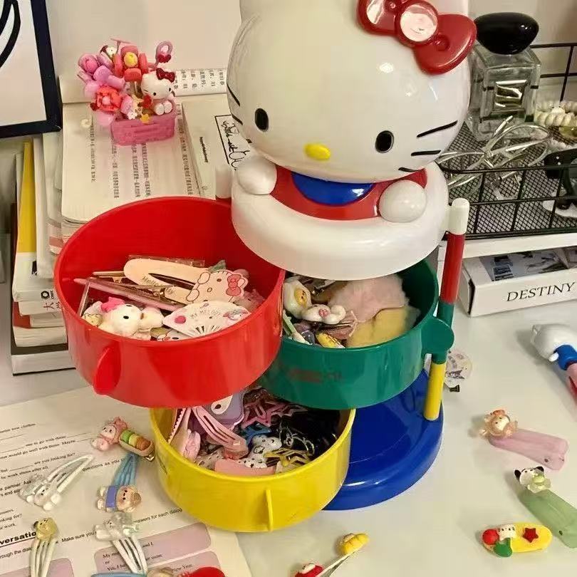 HelloKitty旋转收纳盒