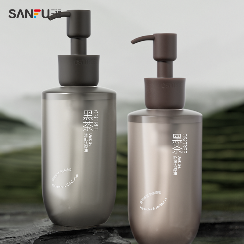 柳丝木黑茶洁颜油225ml