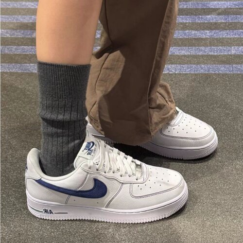 Nike Air Force 1 Low 皮革 舒适百搭薄底低帮板鞋HQ2037-100百亿