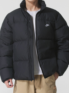 Nike/耐克男子舒适防风保暖耐磨连帽运动休闲羽绒服 IB2976-010