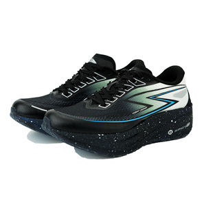 中速无垠新款半掌碳板跑鞋透气减震回弹竞训体考超轻男女运动鞋子