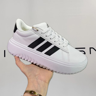 adidas阿迪达斯platform女子防滑耐磨舒适缓震运动休闲板鞋IE1092