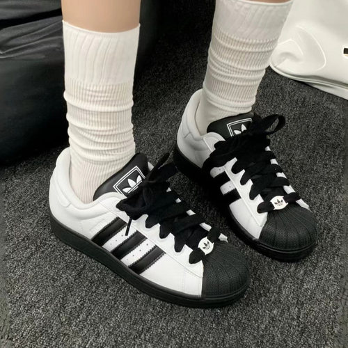 阿迪达斯男女舒适运动休闲板鞋