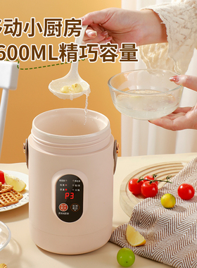 便携式养生杯电炖锅电热锅炖煮杯小型办公室煮粥神器全自动电炖盅