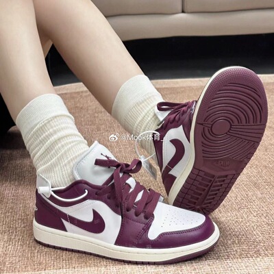 耐克女鞋AJ1百搭运动休闲板鞋