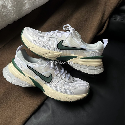 V2KRUN男女复古厚底老爹板鞋