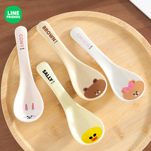 LINE联名陶瓷勺小调羹
