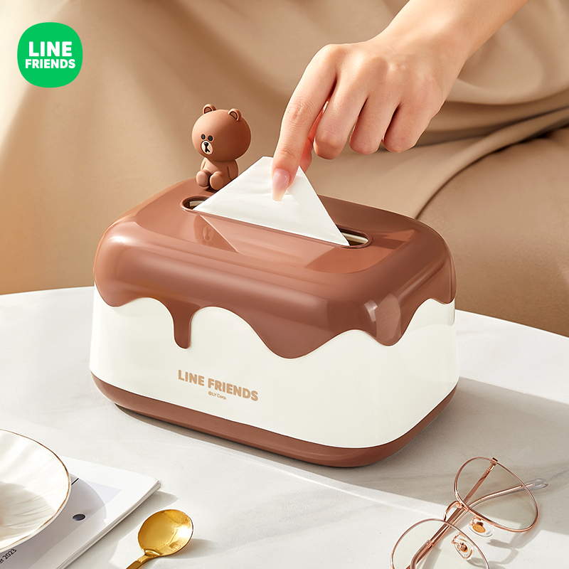 LINE正版联名自动升降抽纸盒