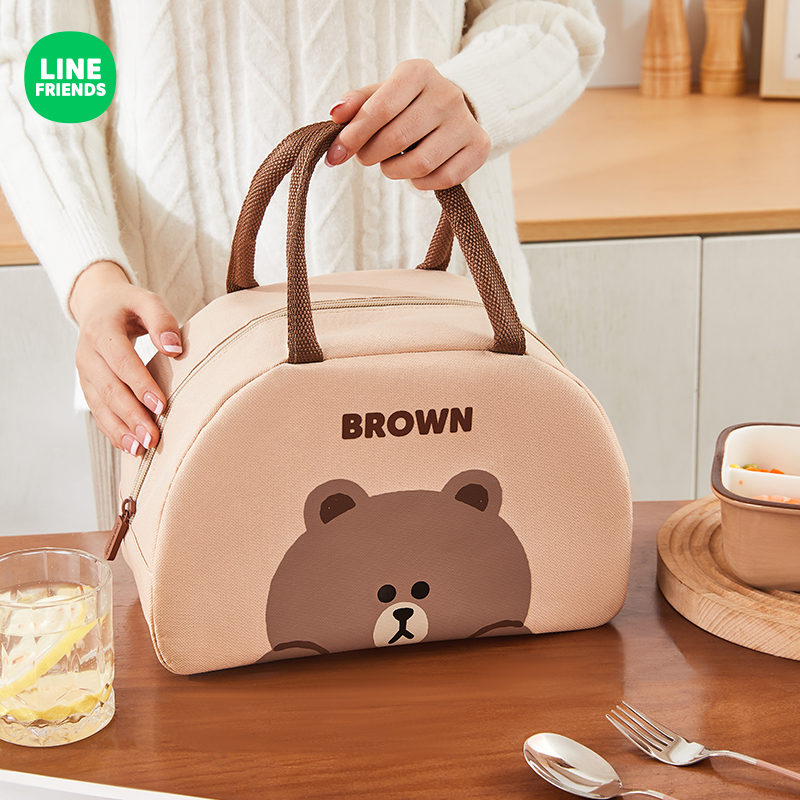 满朝佳饭盒袋保温便当手提包