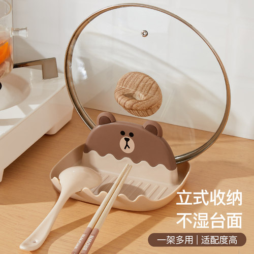 LINE正版联名锅铲收纳盖