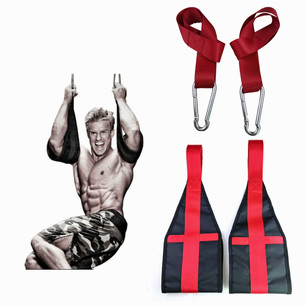 悬臂训练带悬挂腹肌带悬垂举腿吊带挂钩单杆家用健身房运动卷腹带