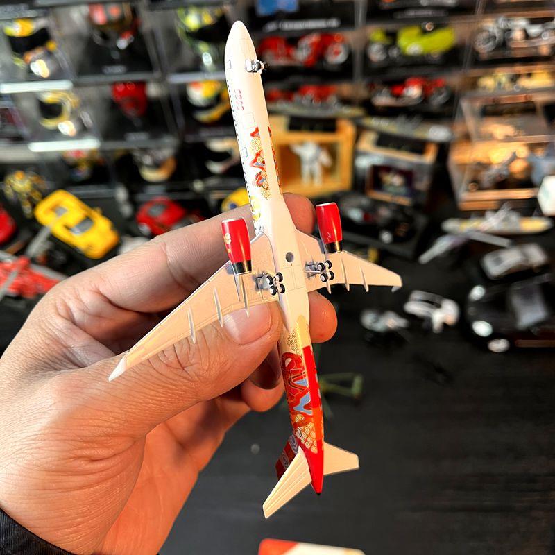 NG1：400比例合金飞机波音757-300蛇年贺年机涂装模型礼品藏品
