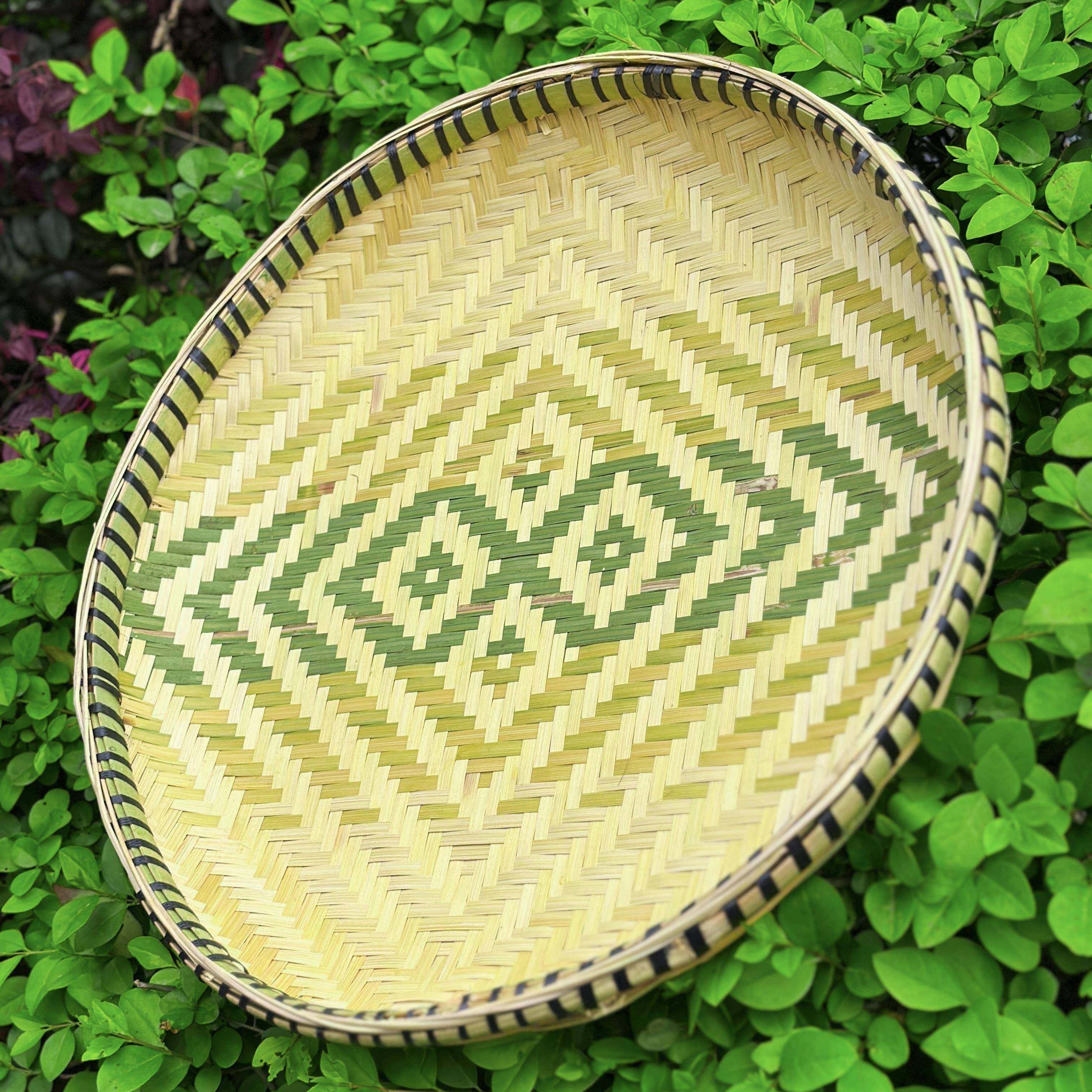 四川手工竹编簸箕竹制品农家无孔圆竹匾竹筛子晾晒画 画画 画装饰