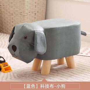 大象凳子小椅子矮款动物造型板凳客厅实用软坐穿鞋换鞋沙发凳可爱