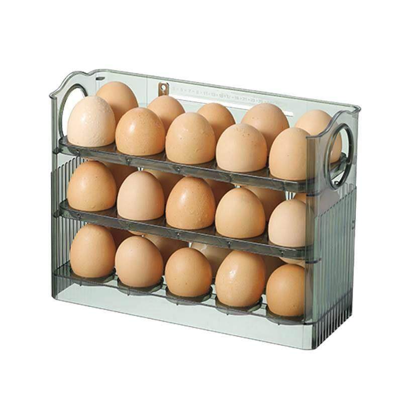 鸡蛋收纳盒冰箱放装鸡蛋架托托专用家用保鲜厨房整理食品级侧门翻,厨房/烹饪用具,厨房清洁/工具套装,淘宝优惠券,粉丝福利购,淘宝优惠卷